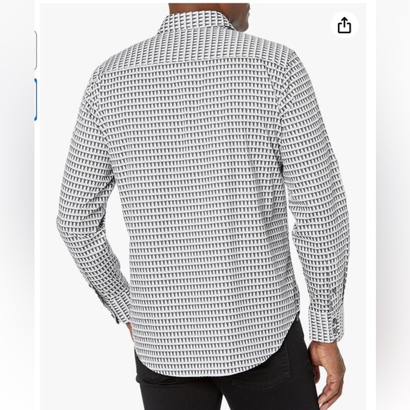 Robert Graham The Francis Cool Minaret checks effect long sleeve shirt Size Med. - Picture 2 of 16